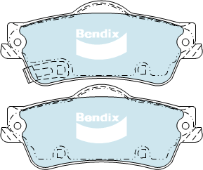 Brake Pads H/Duty Bendix DB2267HD for Holden Commodore VF Ute i V8 SS SS-V 6.0LTP L77