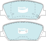 Brake Disc Pad Set  Bendix DB2270 GCT