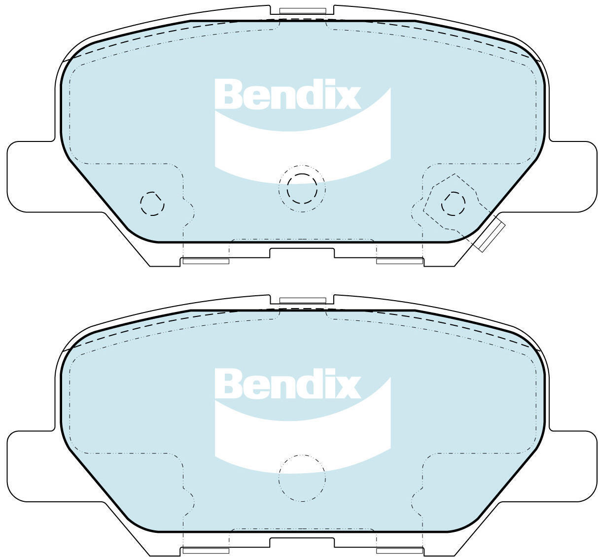 Bendix DB2294 General CT Disc Pad Set