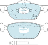 Brake Pads General CT Bendix DB2309GCT for Honda Civic FK Hatchback i-DTEC (FK3) 1.6LTD N16A1