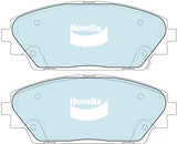Brake Pads General CT Bendix DB2330GCT for Mazda 3 BM Hatchback 2.0LTP PY VPS