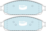 Brake Pads 4WD/SUV Bendix DB23334WD for Jeep Grand Cherokee WH WK SUV V8 4x4 4.7LTP EVA
