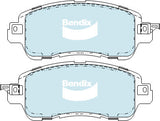 Brake Pads General CT Bendix DB2334GCT for Mazda 2 DL Sedan 1.5 1.5LTP P5Y4 P5Y6