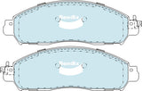 Brake Pads H/Duty Bendix DB2374HD for Nissan Navara D23 Ute 2.3 dCi (D231) 2.3LTD YS23DDT
