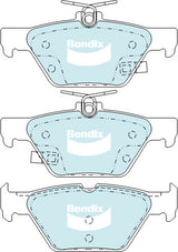 Brake Pads General CT Bendix DB2398GCT for Subaru Outback BS BSF Wagon 3.6 AWD 3.6LTP EZ36D