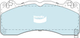 Brake Disc Pad Set  Bendix DB2409 ULT For FORD Mustang FM FN V8 2014-onward