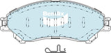Brake Disc Pad Set  Bendix DB2430 4WD For SUZUKI Vitara LY
