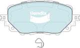 Brake Pads General CT Bendix DB2441GCT for Mazda MX-5 ND Convertible 1.5 1.5LTP P5 VPR