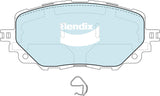 Brake Pads General CT Bendix DB2441GCT for Mazda MX-5 RF ND Coupe 2.0LTP PE VPS