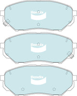 Brake Pads 4WD/SUV Bendix DB24464WD for Kia Sorento UM SUV CRDi 2.2LTD D4HB