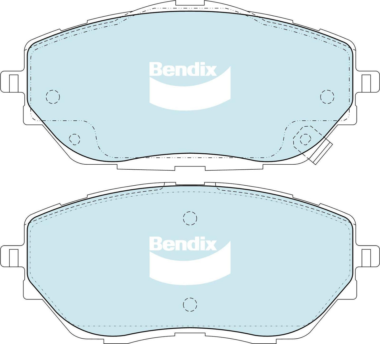 Bendix DB2479 4WD Disc Pad Set