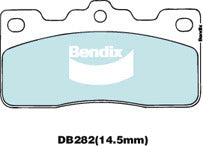 Brake Disc Pad Set Bendix DB282 GCT For Toyota Carina Celica Cressida Crown