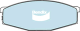 Brake Disc Pad Set Front Bendix DB321 4WD For FORD Maverick NISSAN Patrol