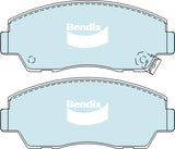 Brake Disc Pad Set Front Bendix DB409 4WD For FORD Courier MAZDA B-Series