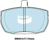 Brake Disc Pad Set  Bendix DB841 4WD For FORD Transit LAND ROVER