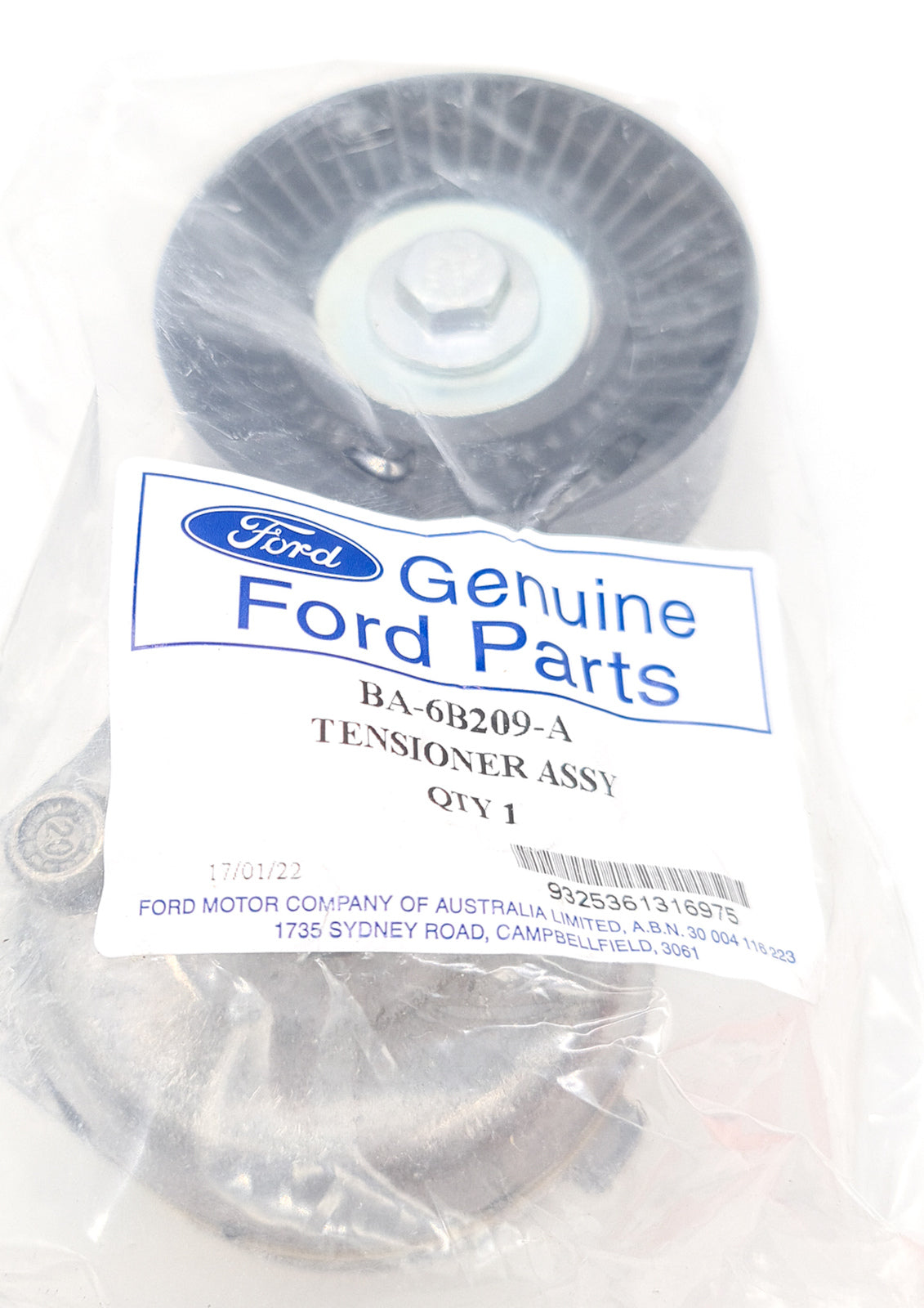 Drive belt & Tensioner Kit suits Ford Falcon FG BF Territory SX 4.0L Genuine DBK123BAK1T