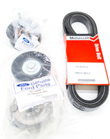 Drive belt & Tensioner Kit suits Ford Falcon FG BF Territory SX 4.0L Genuine DBK123BAK1T