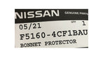 Protector-Bonnet F5160-4CF1BAU for Nissan