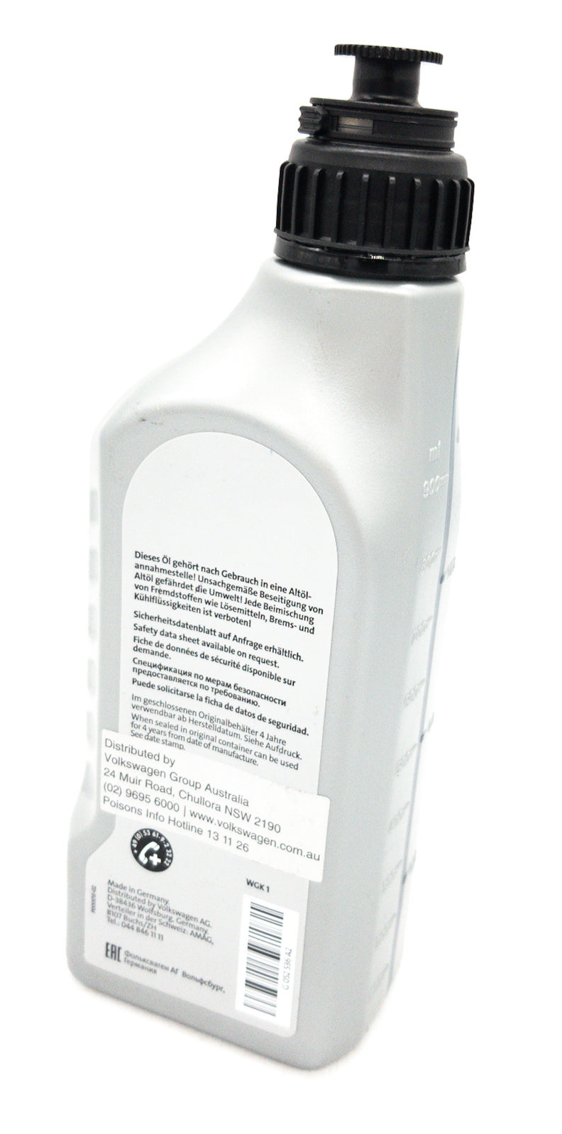 Gear Oil - Transfer Case Fluid  G052536A2 for Volkswagen Amarok Toureg Audi Q7 1litre