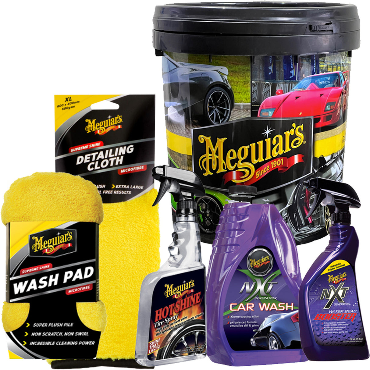 Meguiars G301120B NXT Generation Collectors Kit Includes Bucket