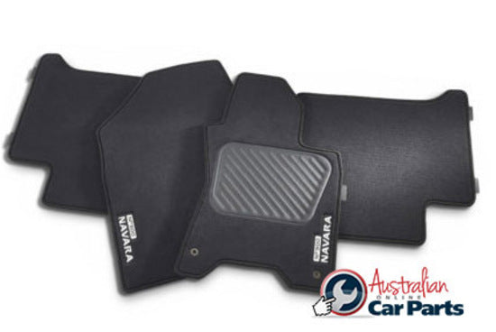 Front & Rear Genuine Nissan Carpet mat Set for Navara D23