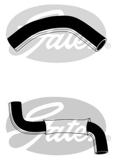 Radiator Hose Kit Top Bottom for Subaru Outback 2.5L 2003-2007