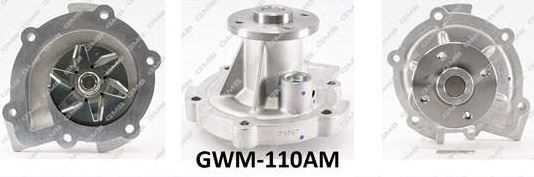 Water Pump & Housing GWM-110AM GMB For Mitsubishi Triton Pajero Sport 2.4L MQ MR QE QF