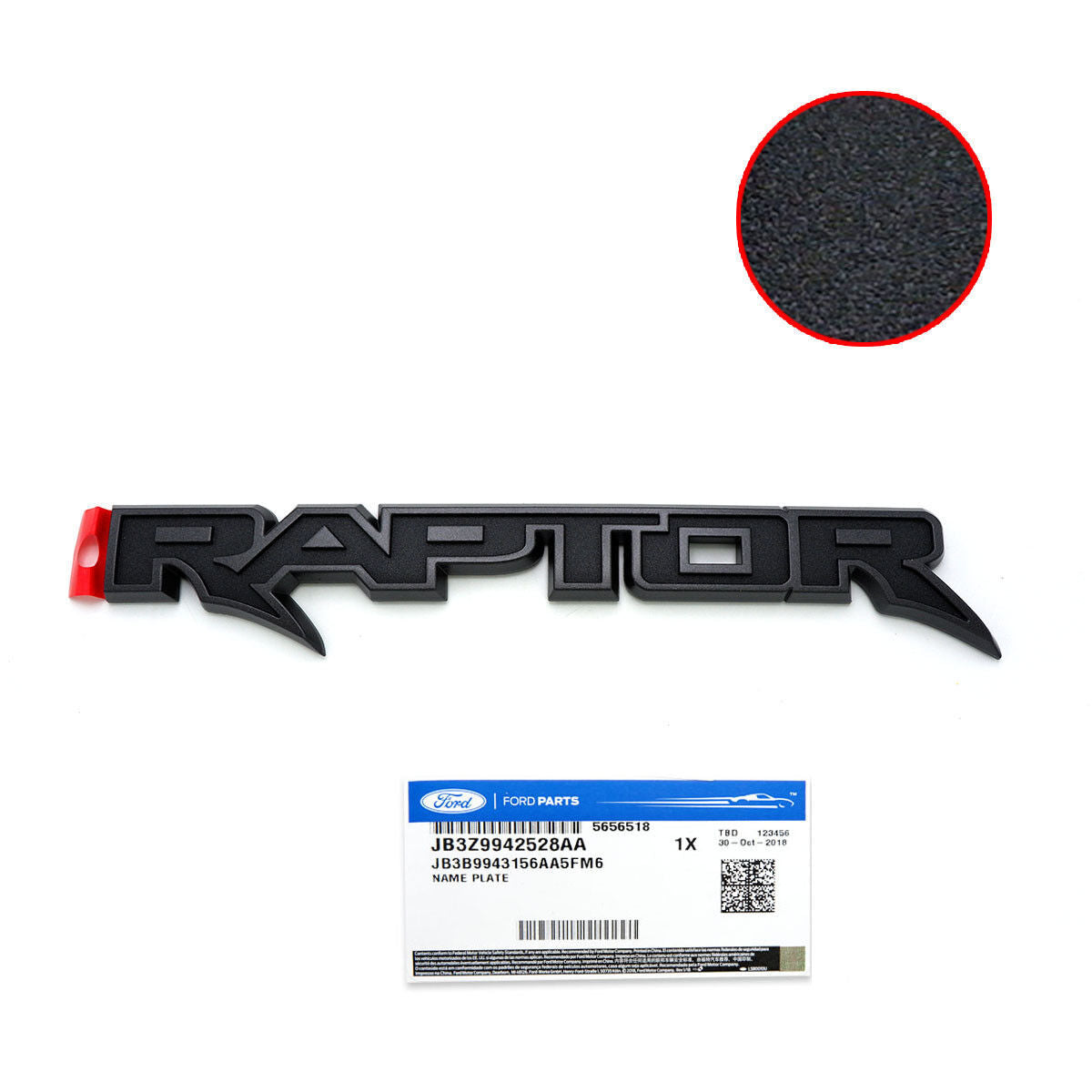 Name Plate         * JB3Z9942528AA For Ford