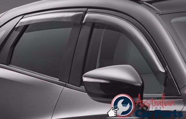 MAZDA CX5 Weathershields Slimline Set of 4 New Genuine 2012-2015 Accessories