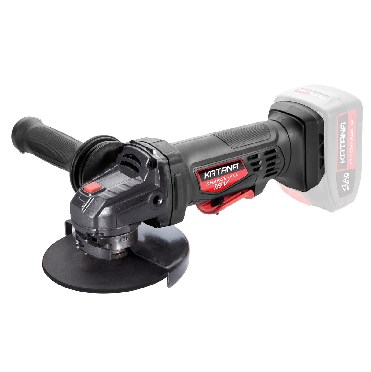 Katana by Kincrome Cordless 125mm 18V Angle Grinder SKIN ONLY 220511