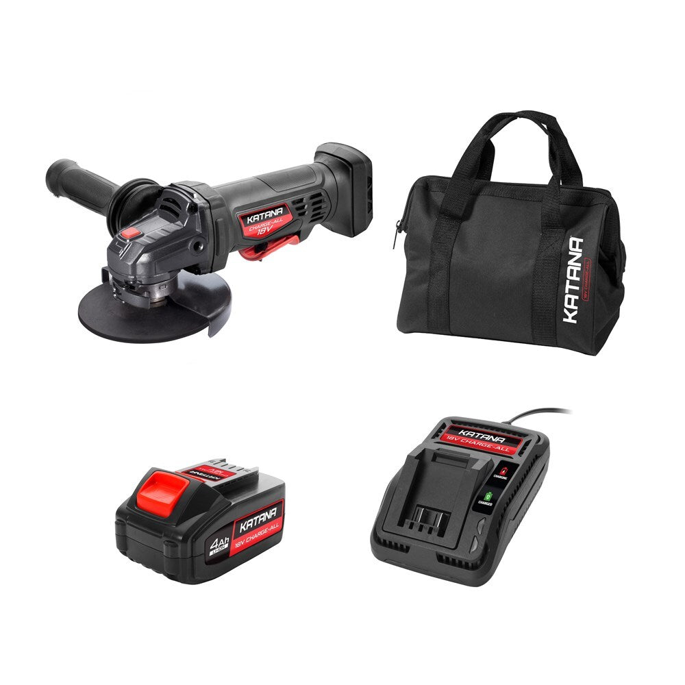 Katana by Kincrome Cordless 125mm 18V Angle Grinder SKIN ONLY 220511
