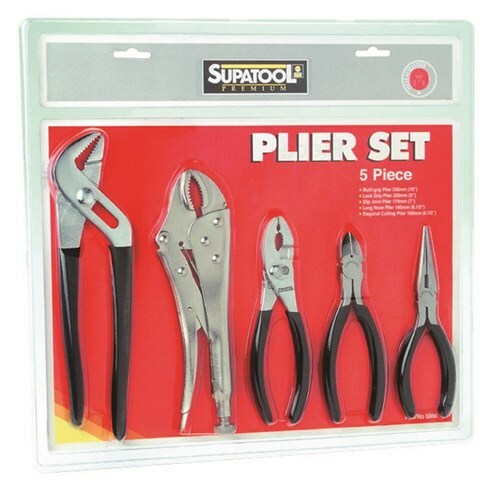 KINCROME Pliers Set 5 Piece Supatool By Kincrome 5046