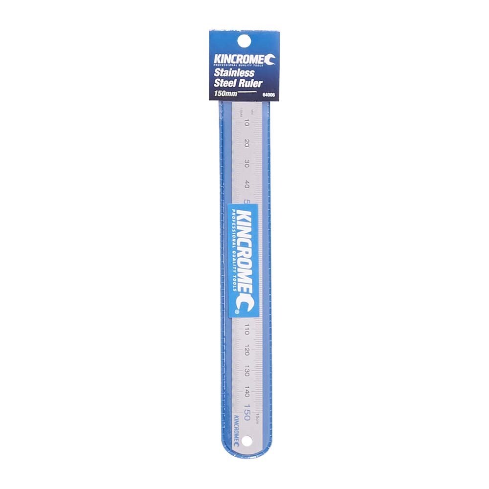 KINCROME Stainless Steel Rule 150mm Metric 64006