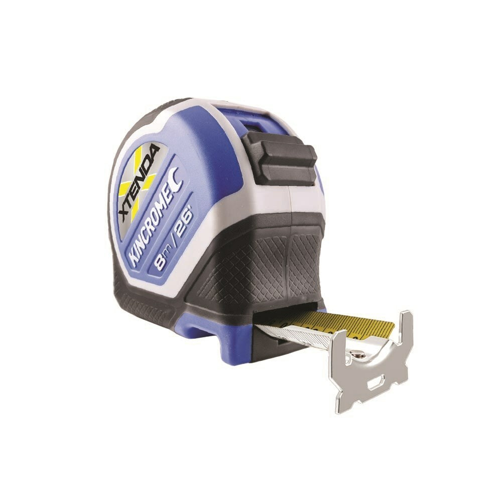 KINCROME XTENDA Tape Measure 8m/26" (Metric & Imperial)  K11001