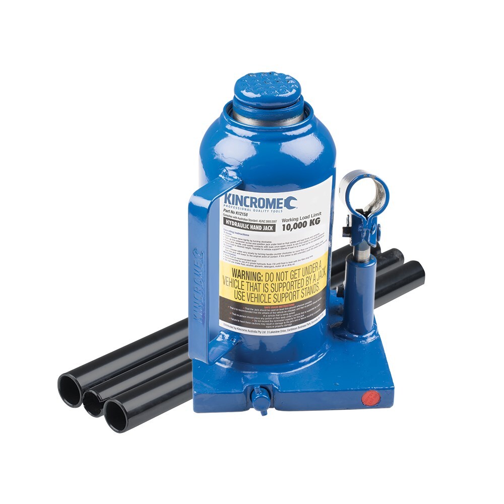 Kincrome Squat Hydraulic Bottle Jack 10,000kg K12158