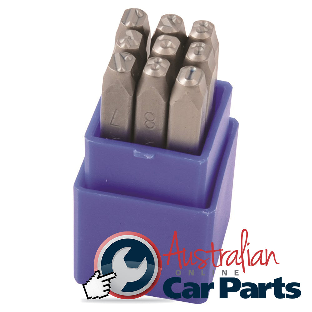NUMBER STAMP SET 5MM 9Piece K15003