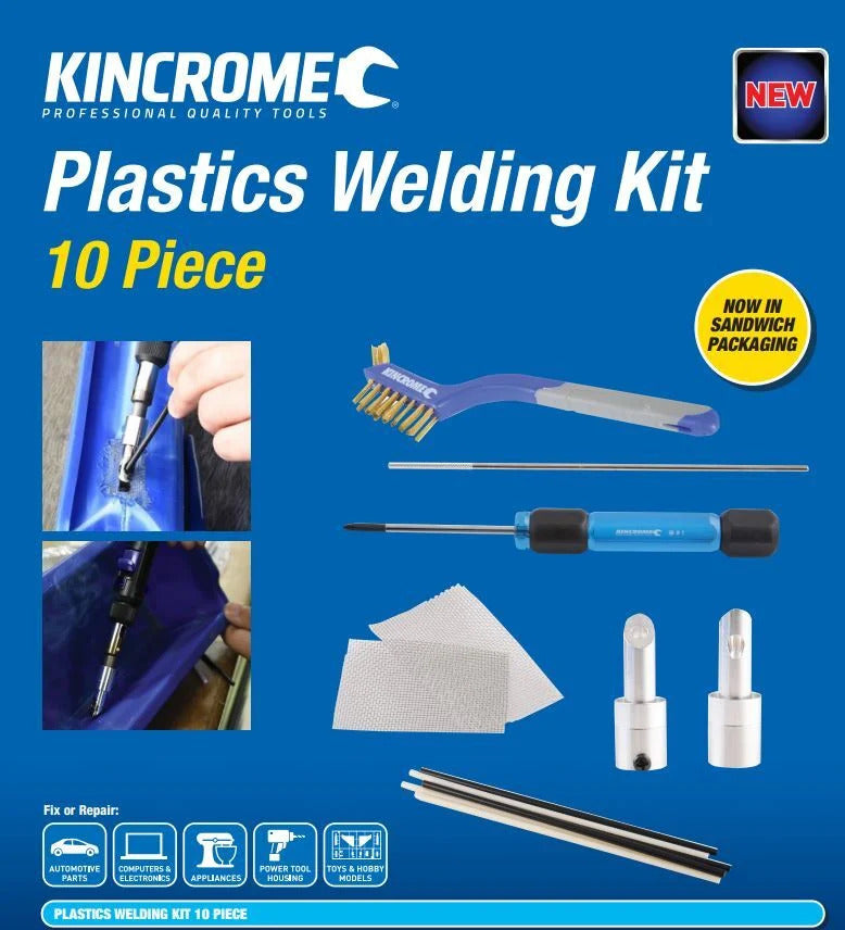 Kincrome Plastic Welding 10 Piece Kit K15353