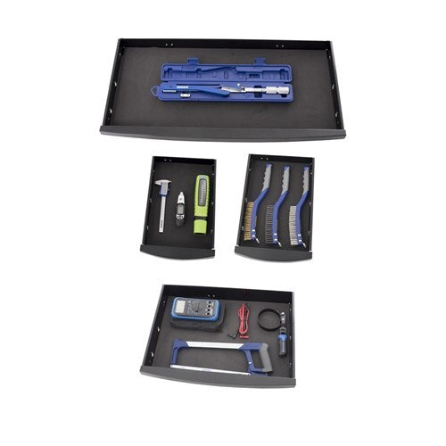 KINCROME CONTOUR Tool Workshop 546 Piece 1/4, 3/8 & 1/2" Drive - Black Series K1591MB