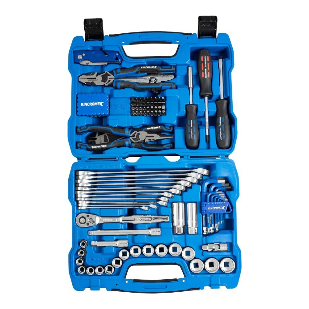 KINCROME Portable Automotive Toolkit 120 Piece 3/8" Drive K1855