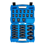 KINCROME Standard & Deep Impact Socket Set 30 Piece 1/2" Drive - Metric K2097
