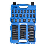 KINCROME Deep/Standard Impact Socket Set 42 Piece 1/2" Drive - Metric & Imperial K2098