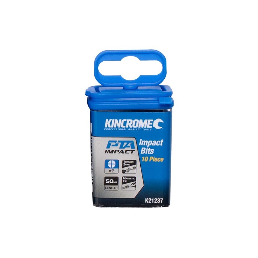 KINCROME IMPACT BIT PH#2 50MM 10 PCK K21237