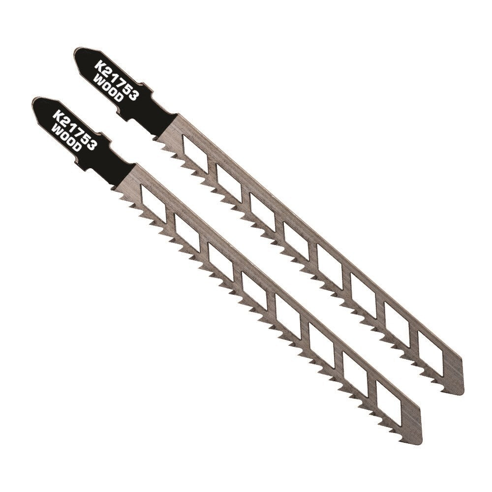 KINCROME SKELETON WOOD JIGSAW BLADE 100MM - 2 PIECE K21702