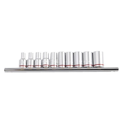 SOCKET RAIL 1/4D 10P-IMP (MP)K2171