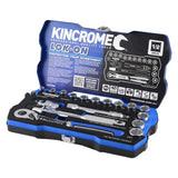 KINCROME LOK-ON Socket Set 18 Piece 1/2" Drive - Metric K27020