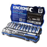 KINCROME LOK-ON Socket Set 28 Piece 1/2" Drive - Metric K27021