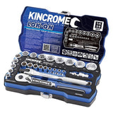 KINCROME LOK-ON Socket Set 26 Piece 1/4 & 3/8 Drive - Metric K27030