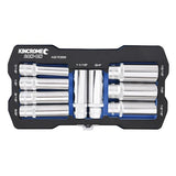 LOK-ON Kincrome Socket 9 Piece 1/2" drive Imperial K27059