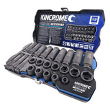 KINCROME LOK-ON Impact Socket Set 24 Piece 1/2" Drive K27074
