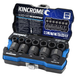 KINCROME LOK-ON Impact Socket Set 12 Piece 3/8" Drive - Metric K27076